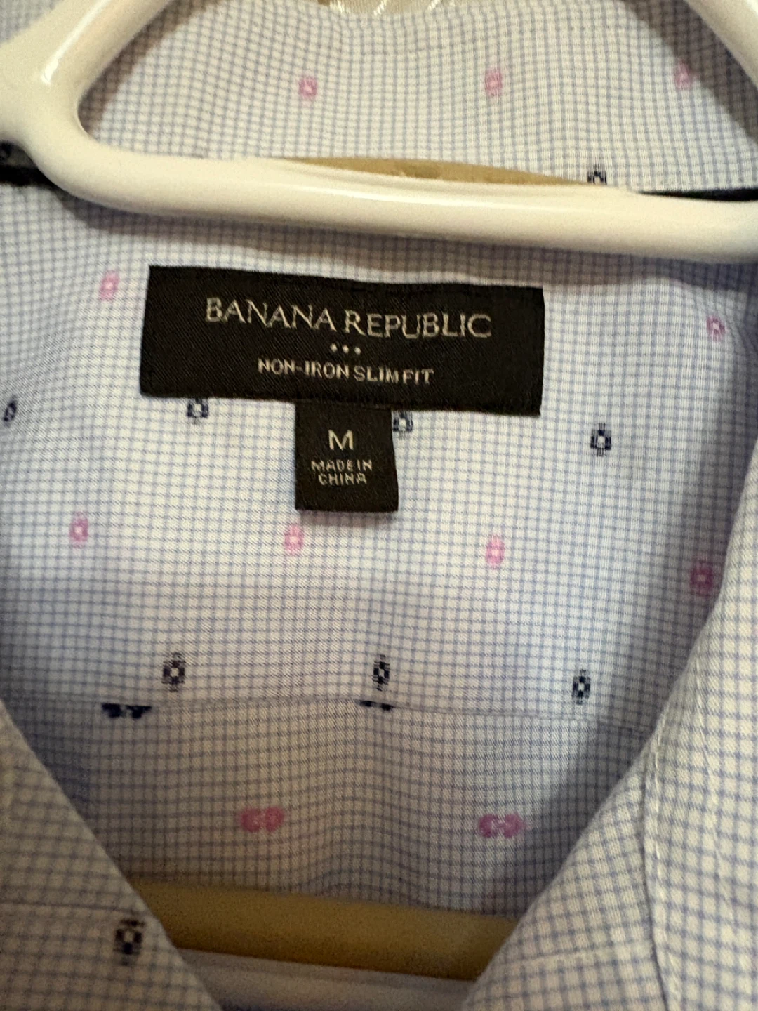 2 Banana Republic Slim Fit dress shirts