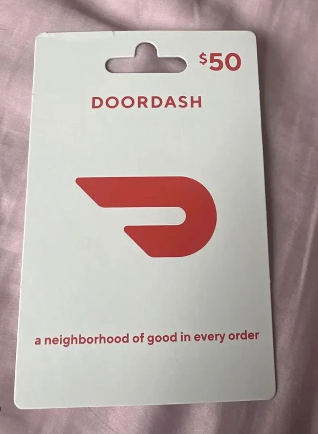 $50 DoorDash Gift Card