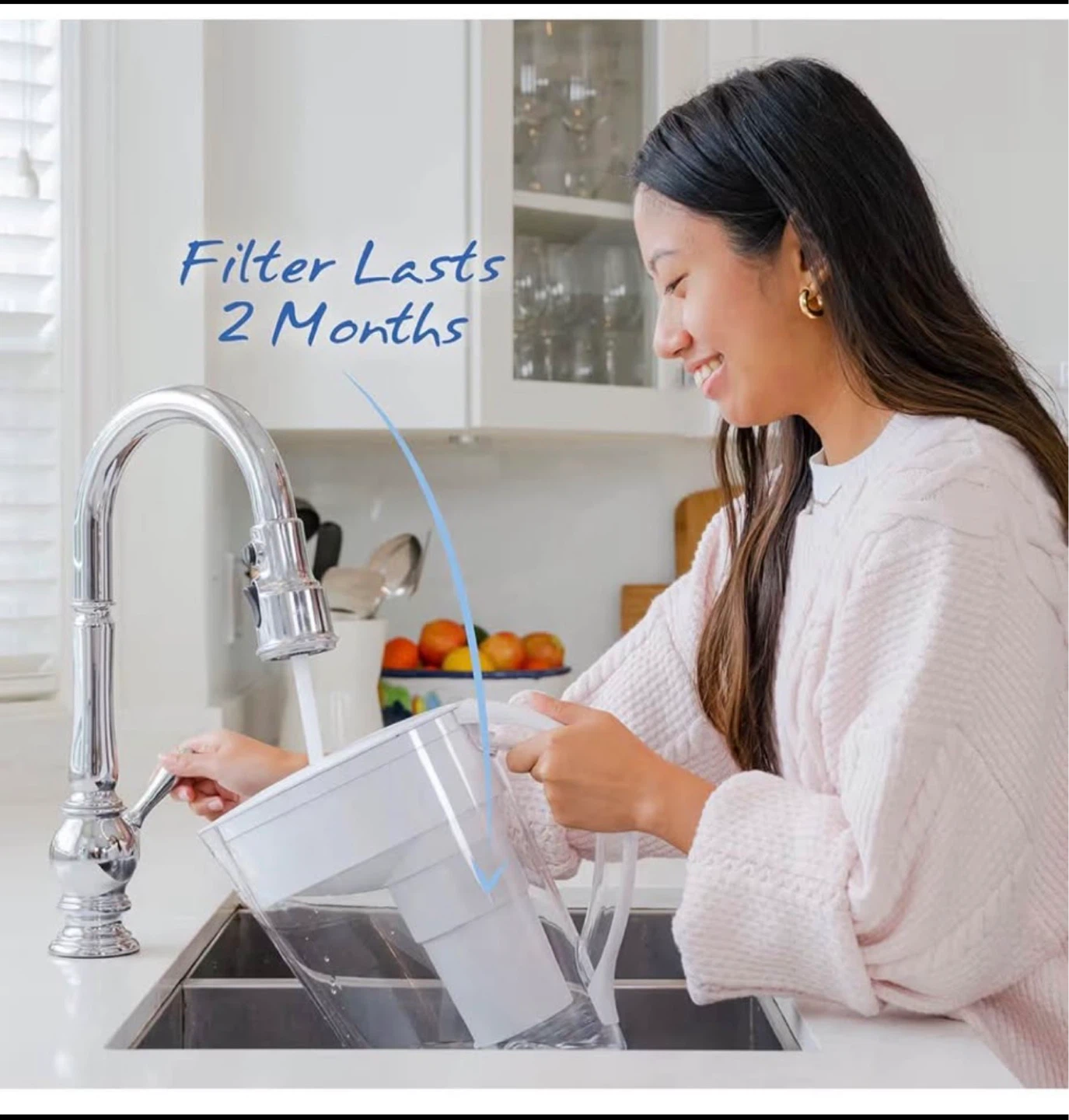NIB Santevia Mina Fluoride Water Pitcher - photo 5