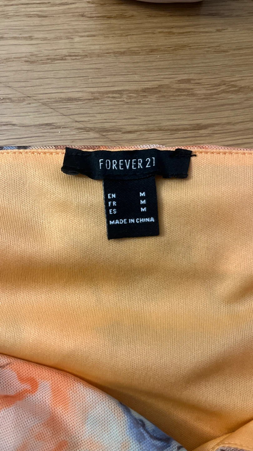 Forever 21 Ruched Mesh Cami Top - Size M - photo 4