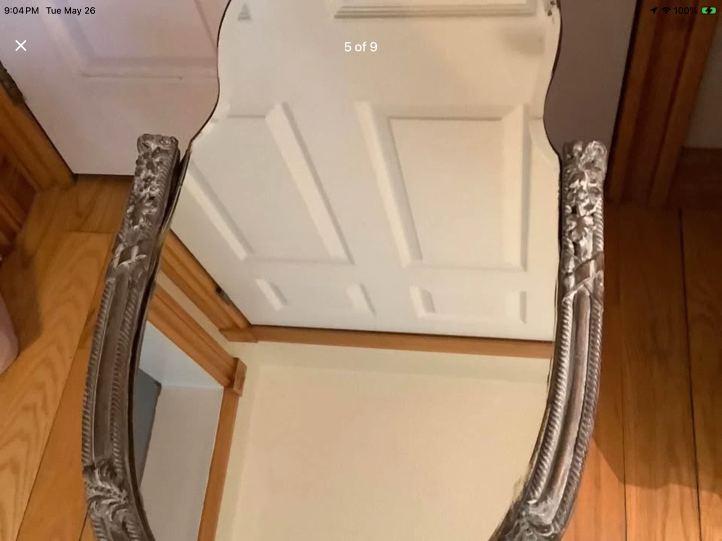 Antique/Vintage Ornate Beveled Wall Mirror 🐞 - photo 5