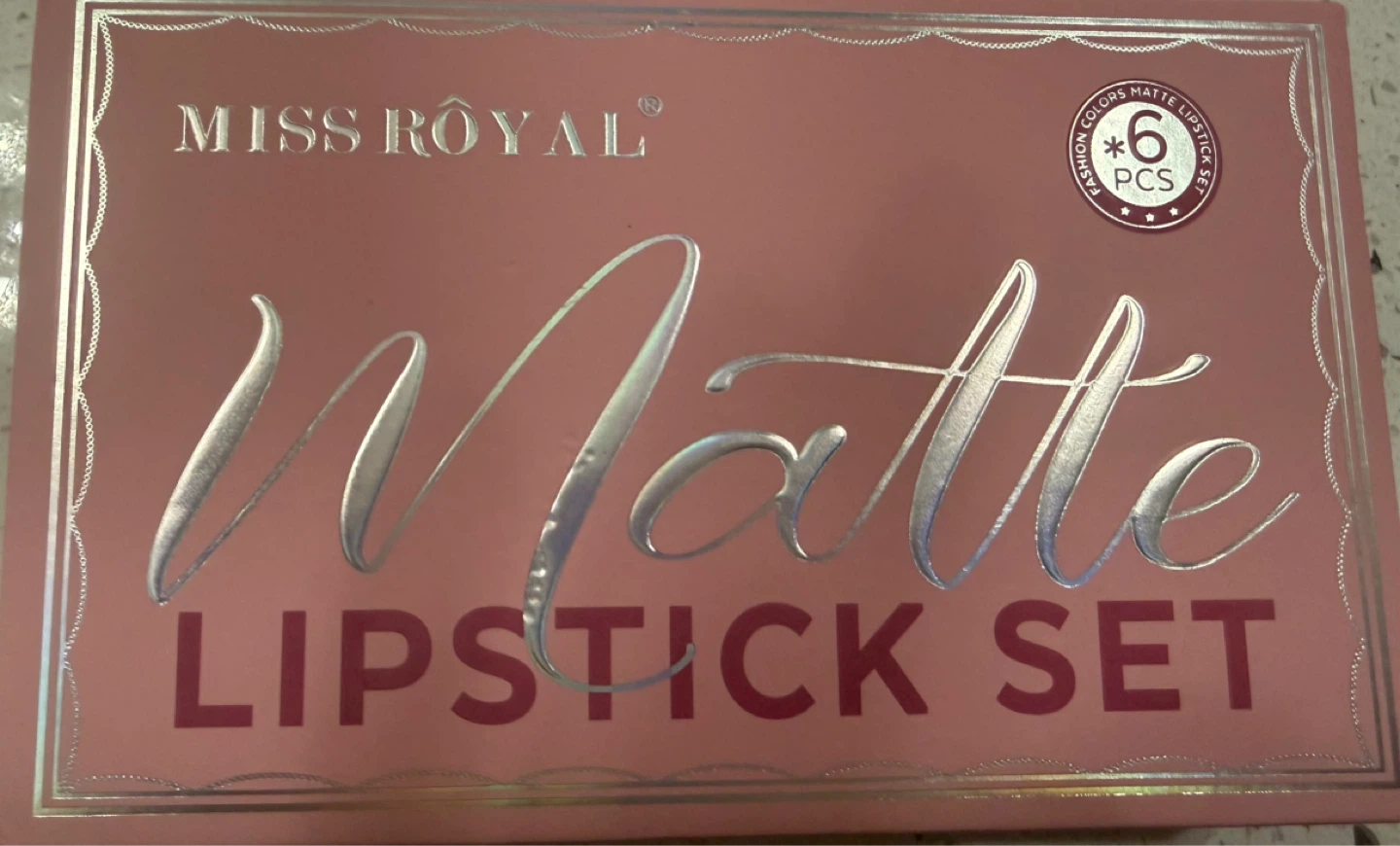 Miss Royal Matte Lipstick Set