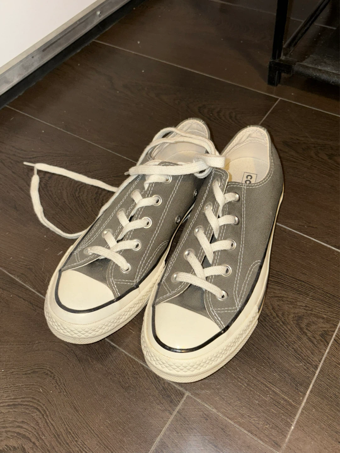 Converse Chuck Taylor All Star Low Top Shoes Grey - photo 3