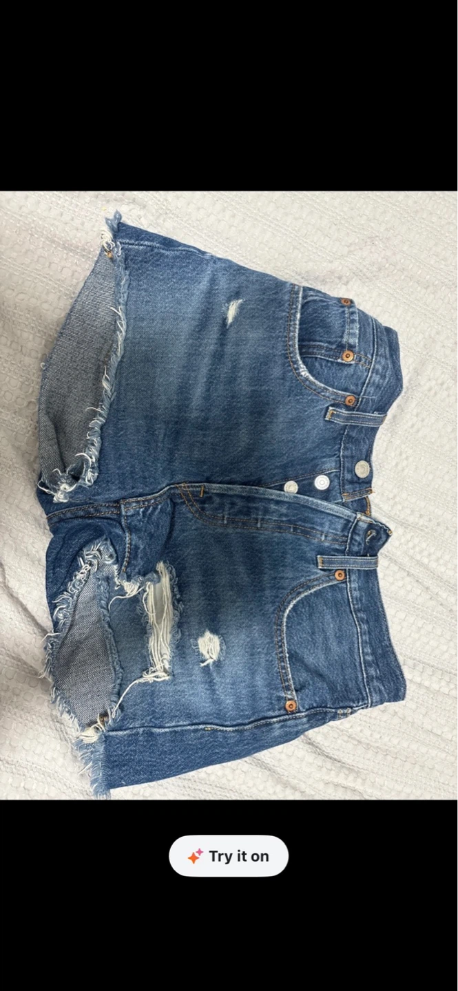 Levi's 501 Original Denim Shorts - photo 3