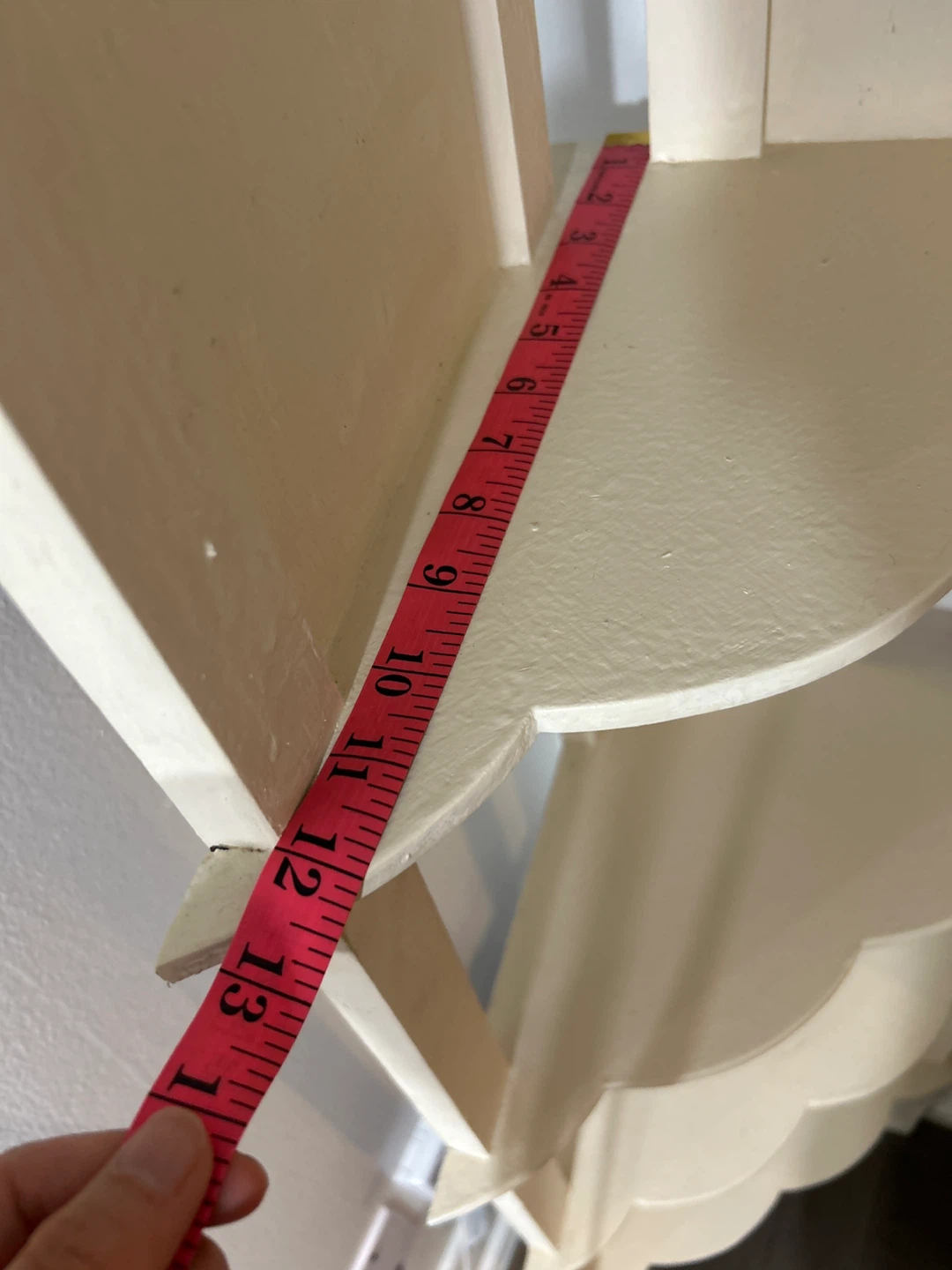 Cream 5-Tier Corner Shelf Unit - photo 4