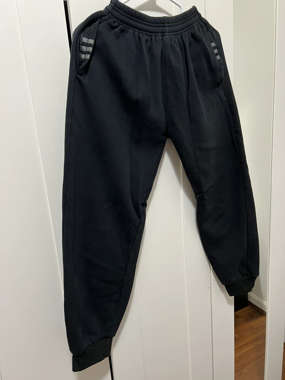 Black Joggers with 3-Stripes