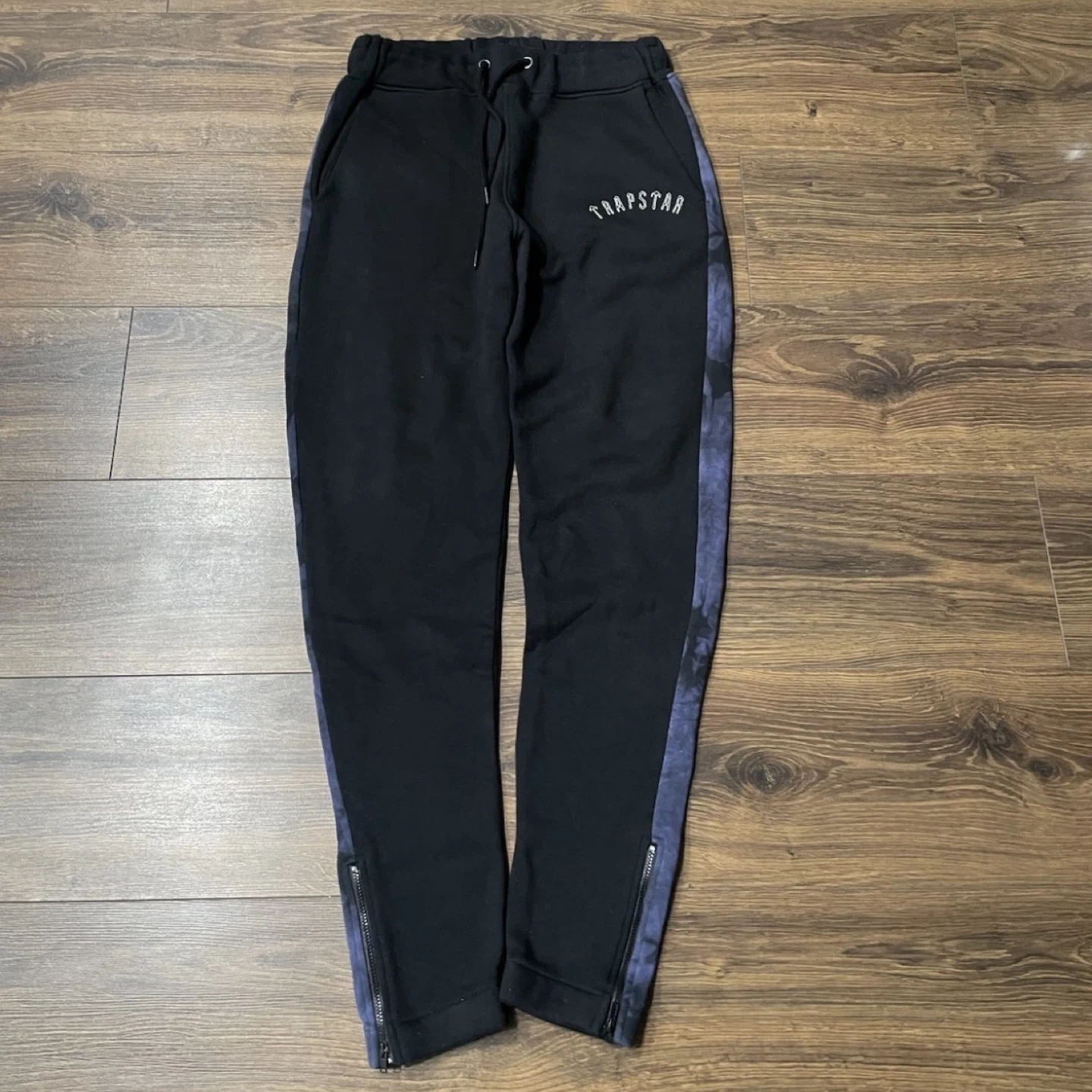 Trapstar Black Hoodie and Jogger Set - photo 3
