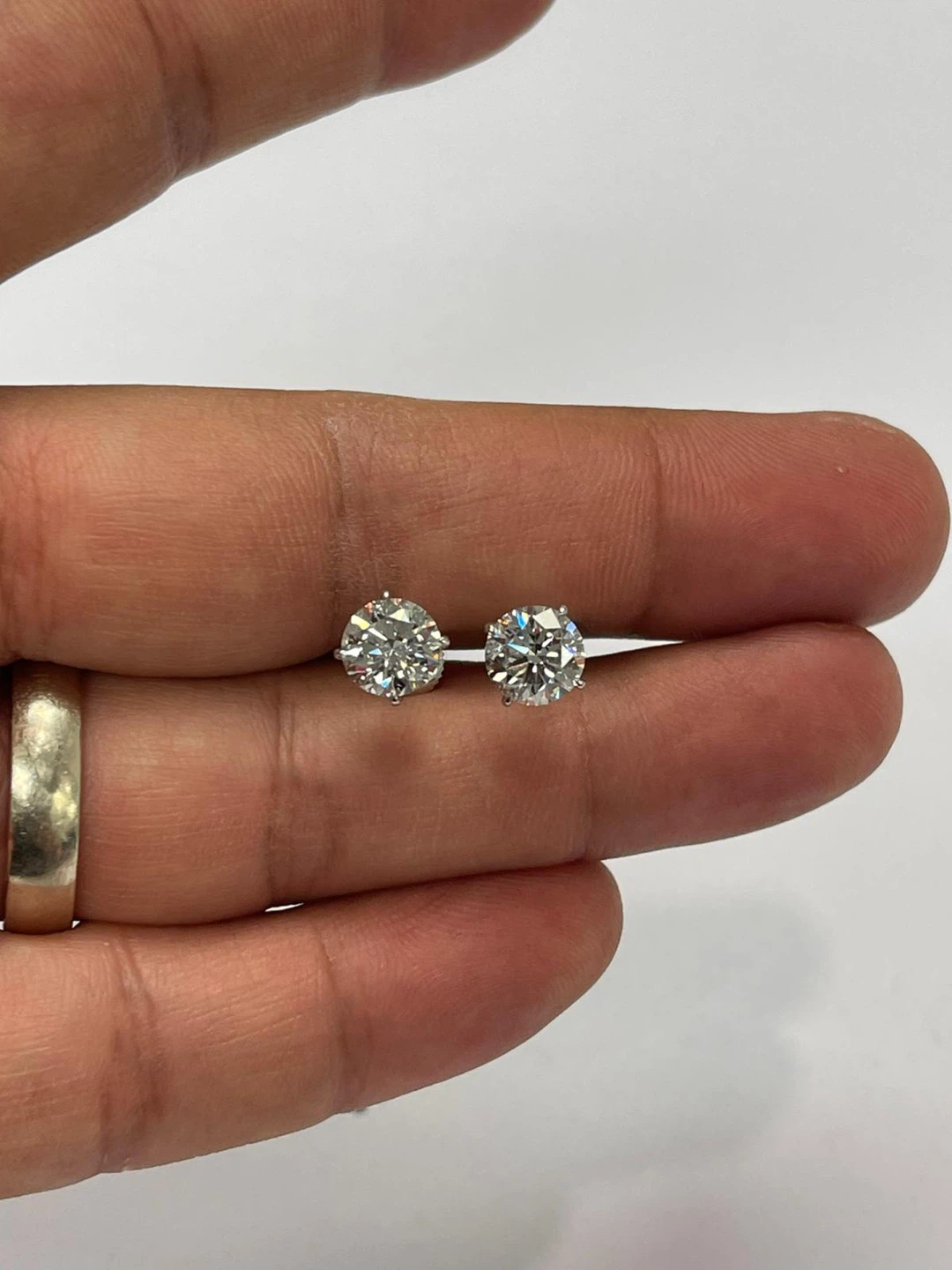 Diamond Stud Earrings