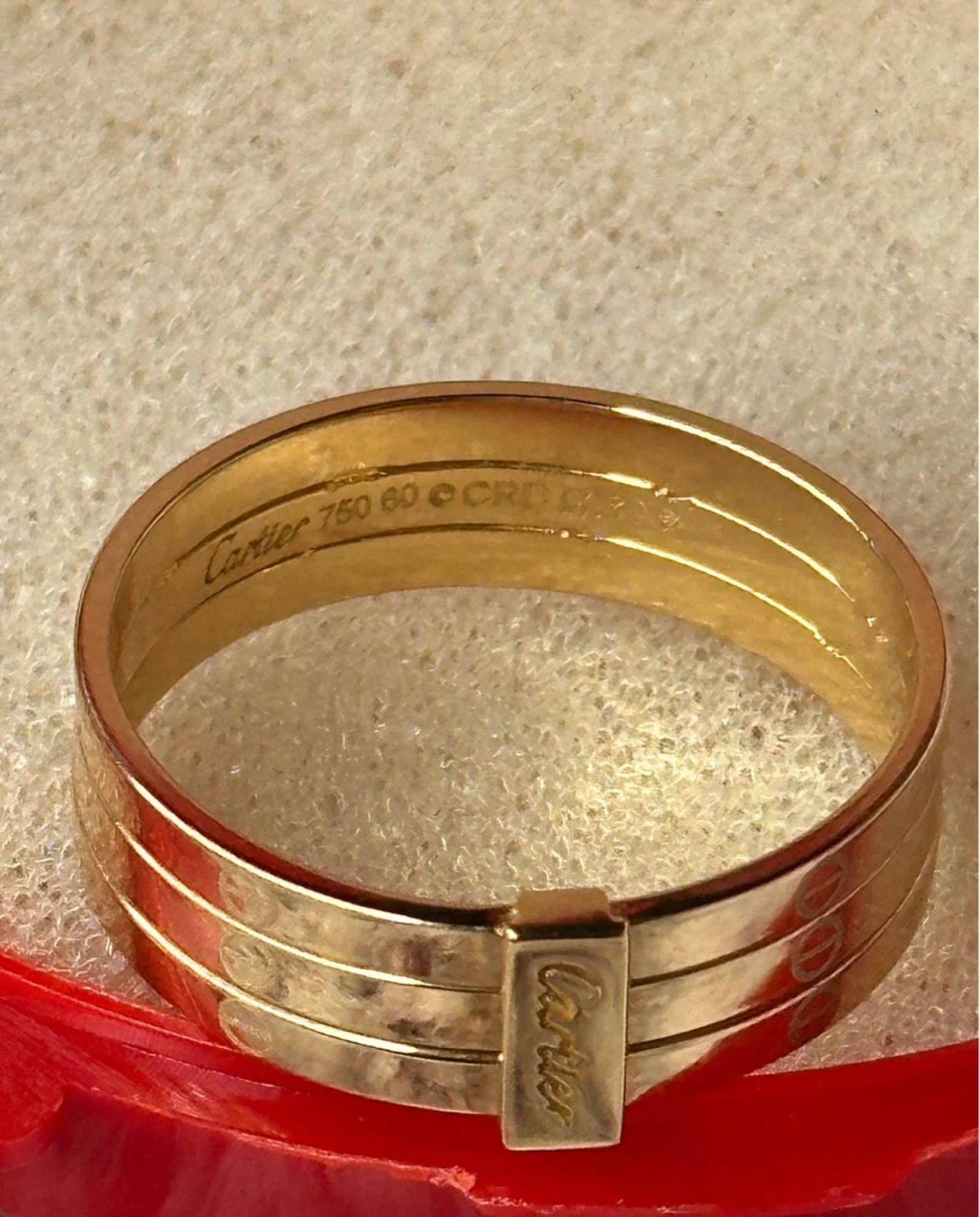 Cartier Gold Ring 18K - photo 2