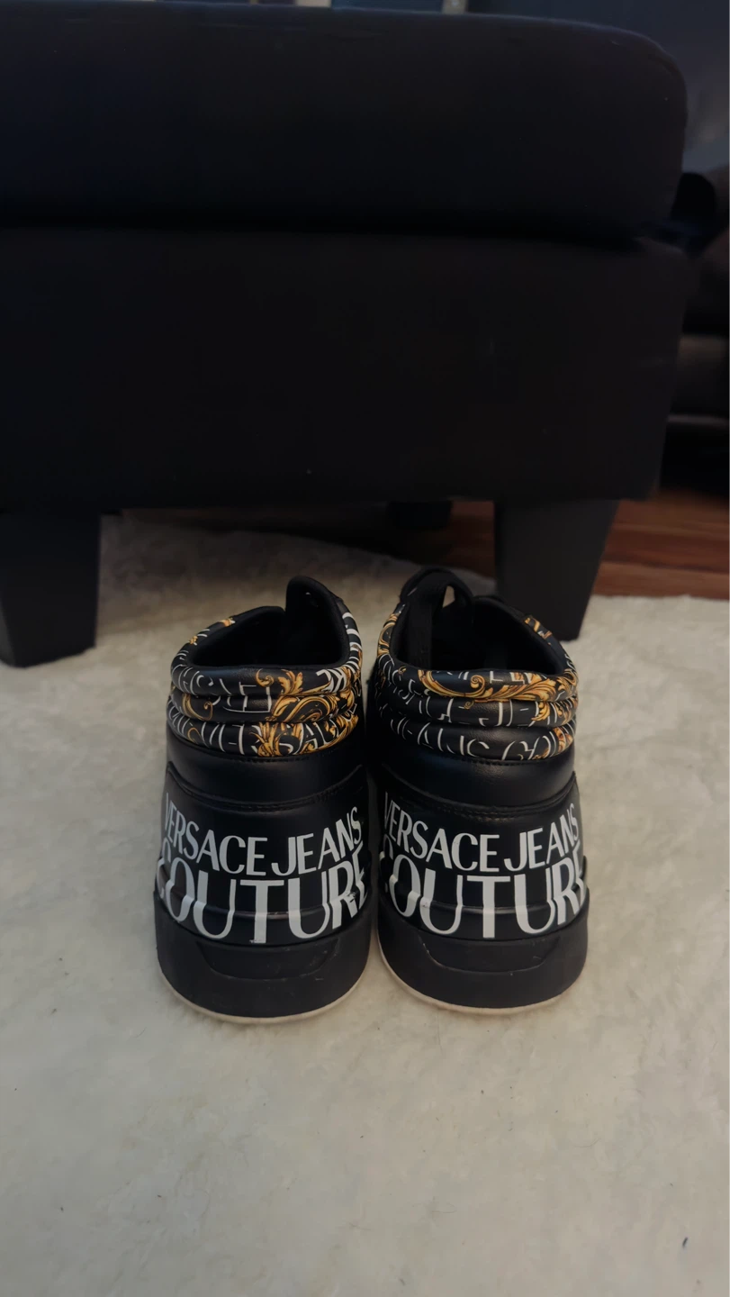 Versace Jeans Couture Black Sneakers