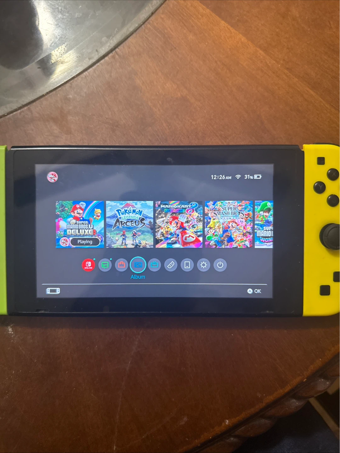Nintendo Switch OLED Console - Y&G Bundle Set 25+ Games - photo 5