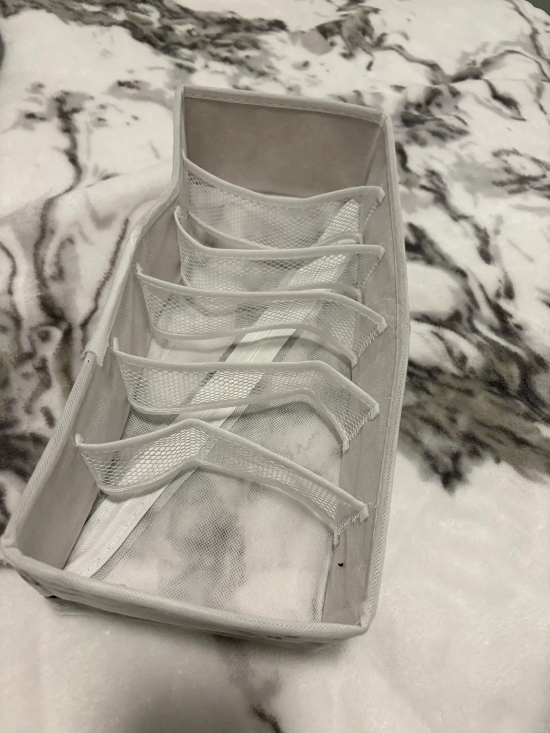 Fabric Drawer Organizer with Multiple Compartments