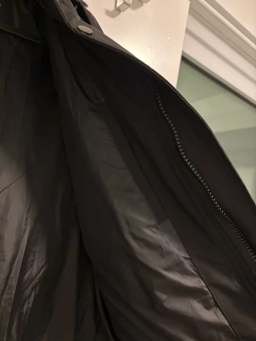 Black Winter Parka Jacket - photo 3
