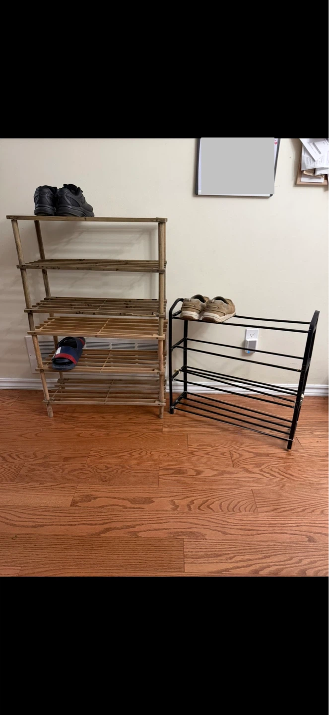 3 Pieces - Three Shoe Racks Set