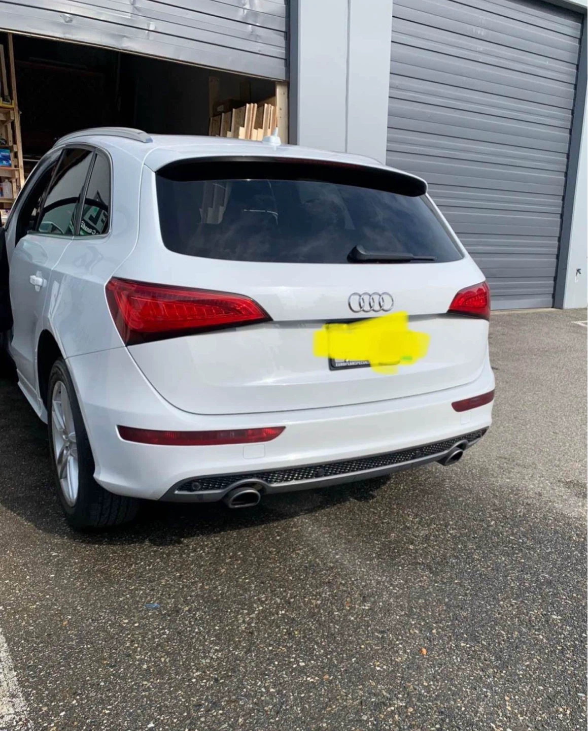 2014 White Audi Q5 Sports Line - photo 2