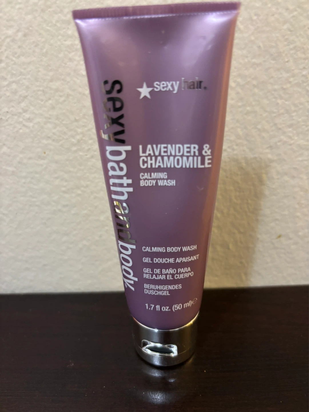 NEW-Sexy Hair Lavender & Chamomile Calming Body Wash 1.7 fl oz