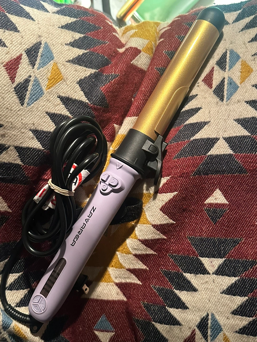 Zavarea lavender rotating curling iron 1.25”/32mm