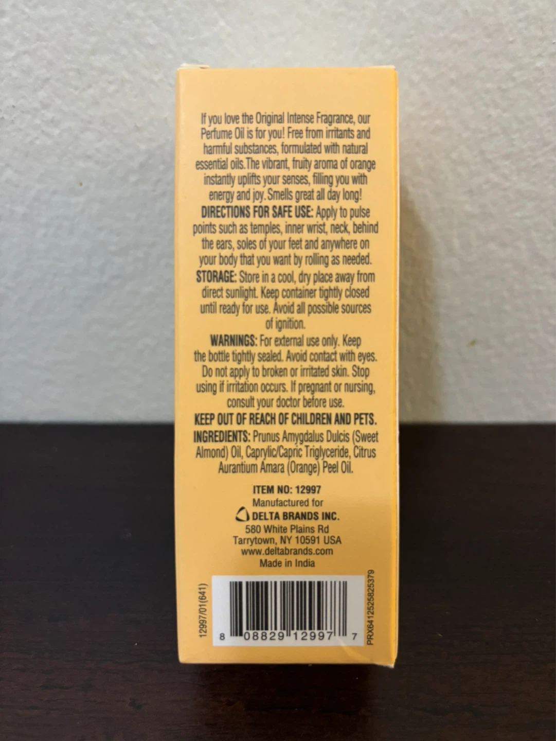 NEW-Personal Care Orange Sunrise Perfume Oil 0.33 FL OZ (10 mL) - photo 2