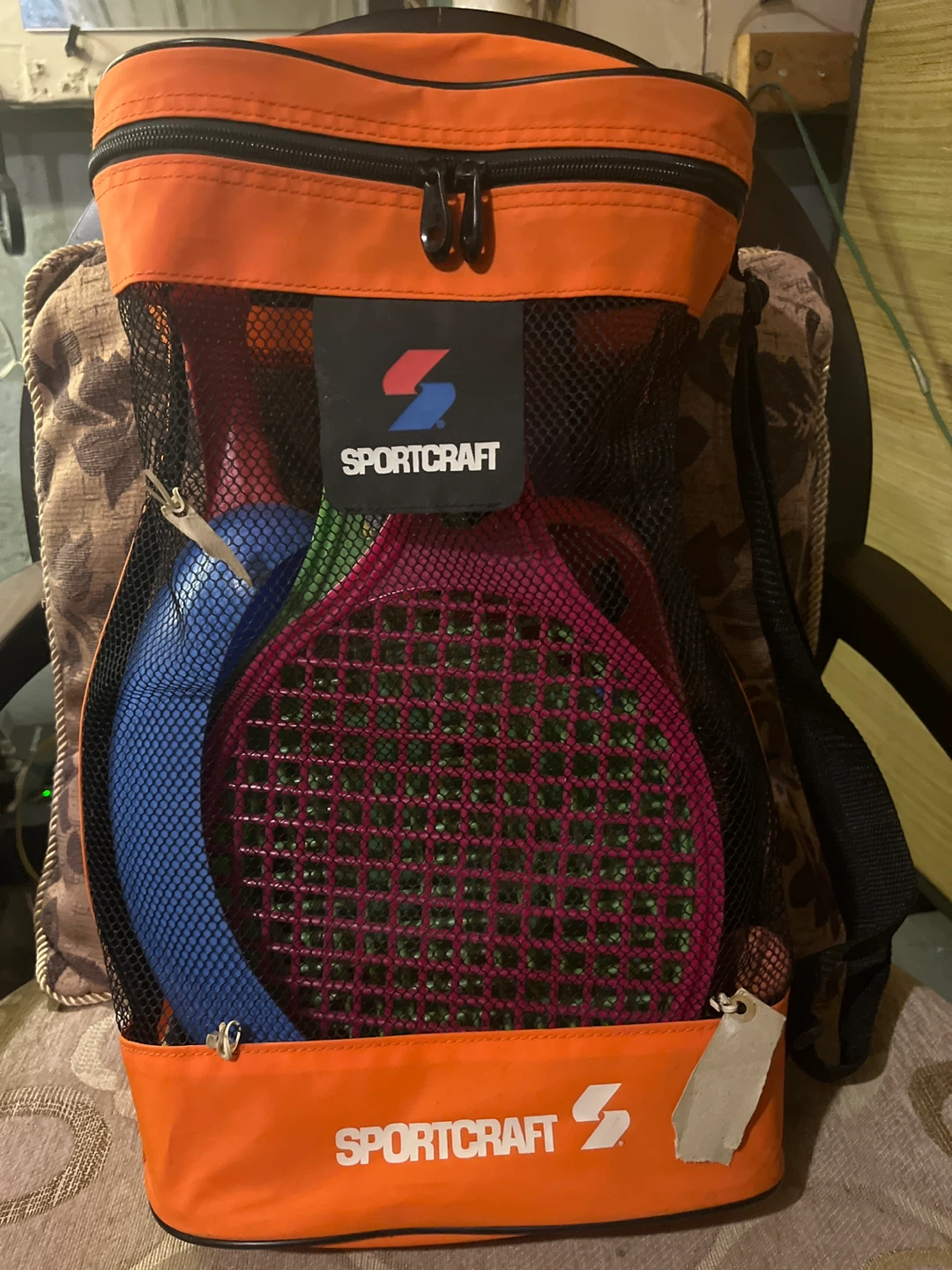 SPORTCRAFT Beach Toy Bag with Racquets and Balls