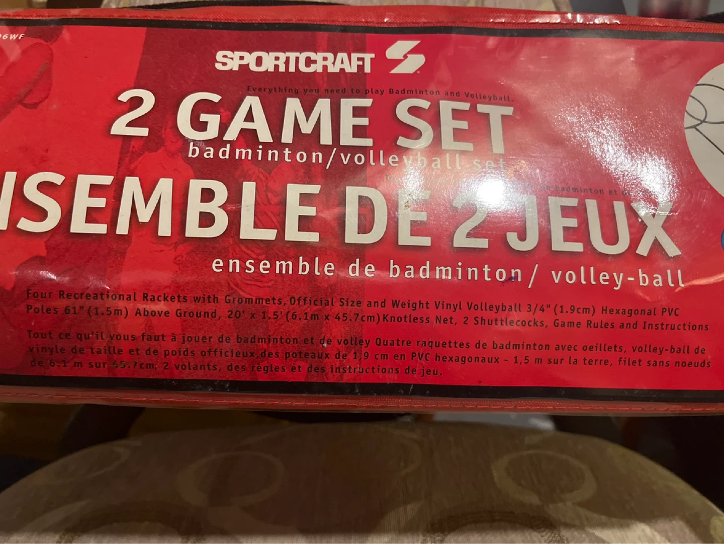 Sportcraft 2 Game Set - Badminton/Volleyball - photo 3