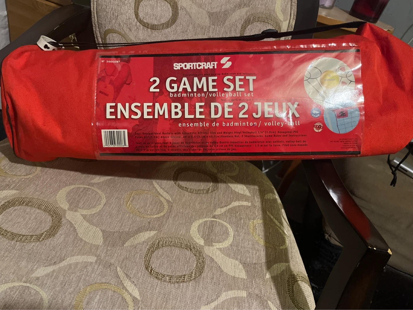 Sportcraft 2 Game Set - Badminton/Volleyball