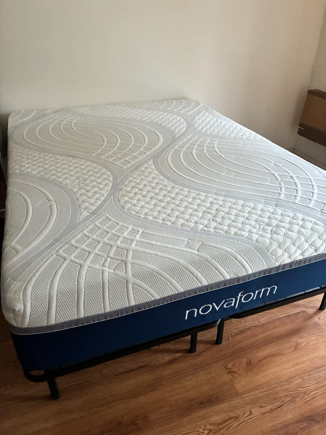 Novaform Mattress Queen Size with bed frame