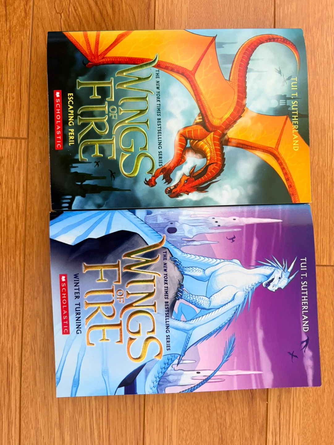 Wings of Fire Books - Escaping Peril & Winter Turning