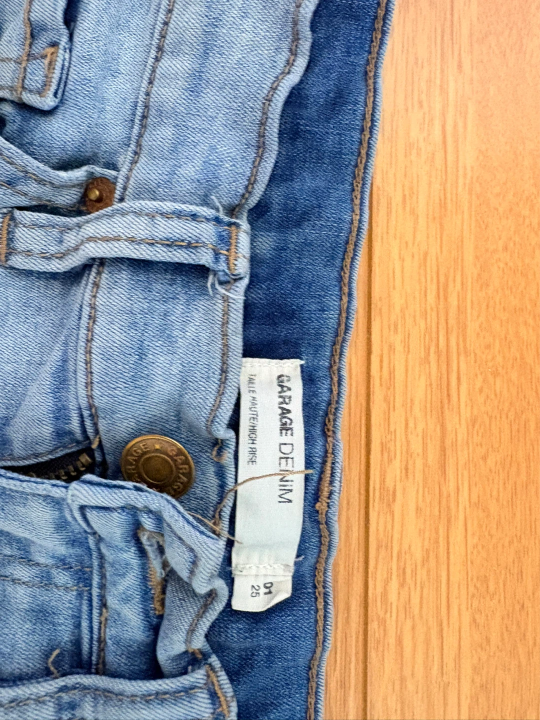Garage Denim High Rise Shorts - photo 2