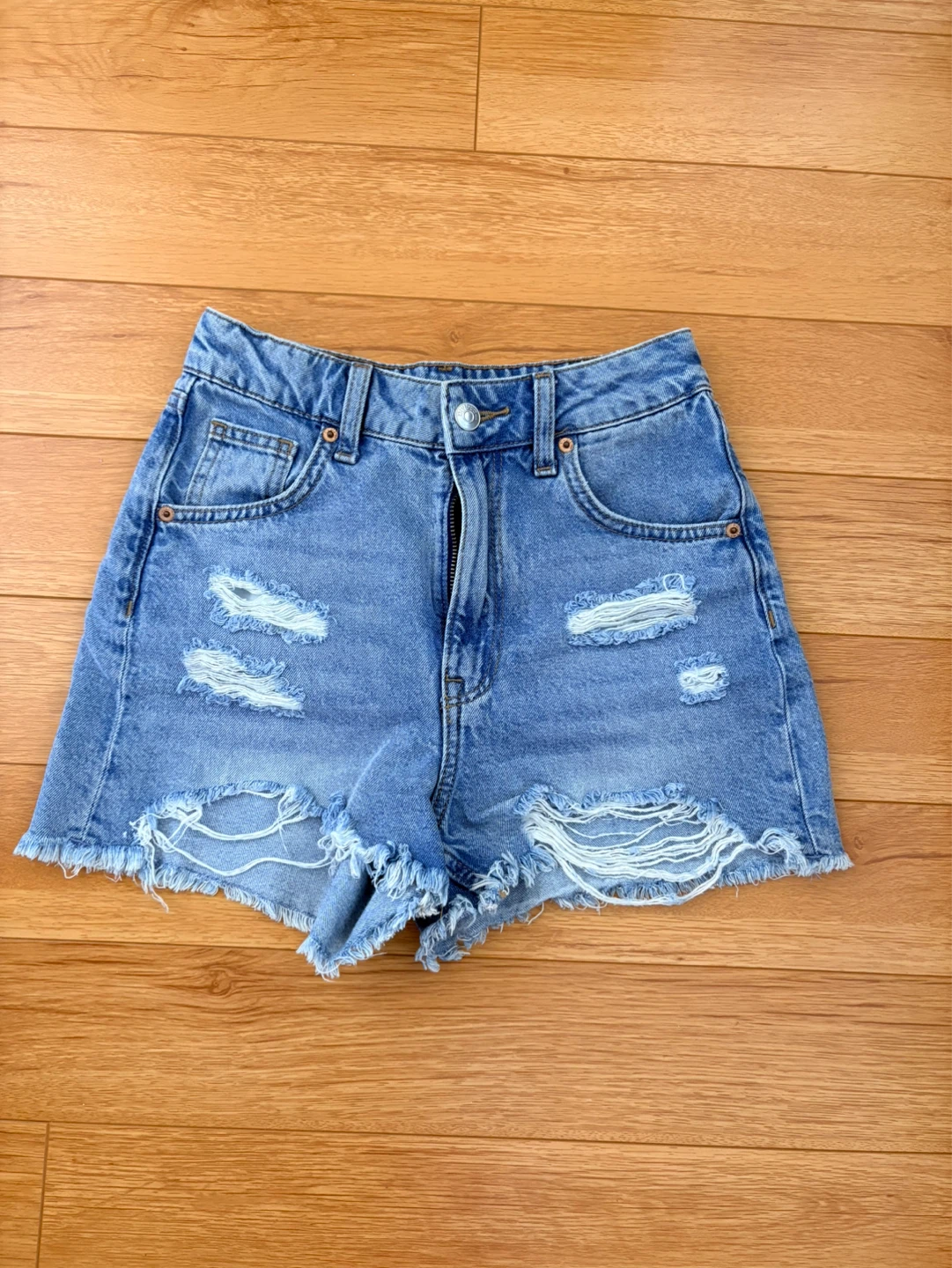 H&M Blue Denim Shorts