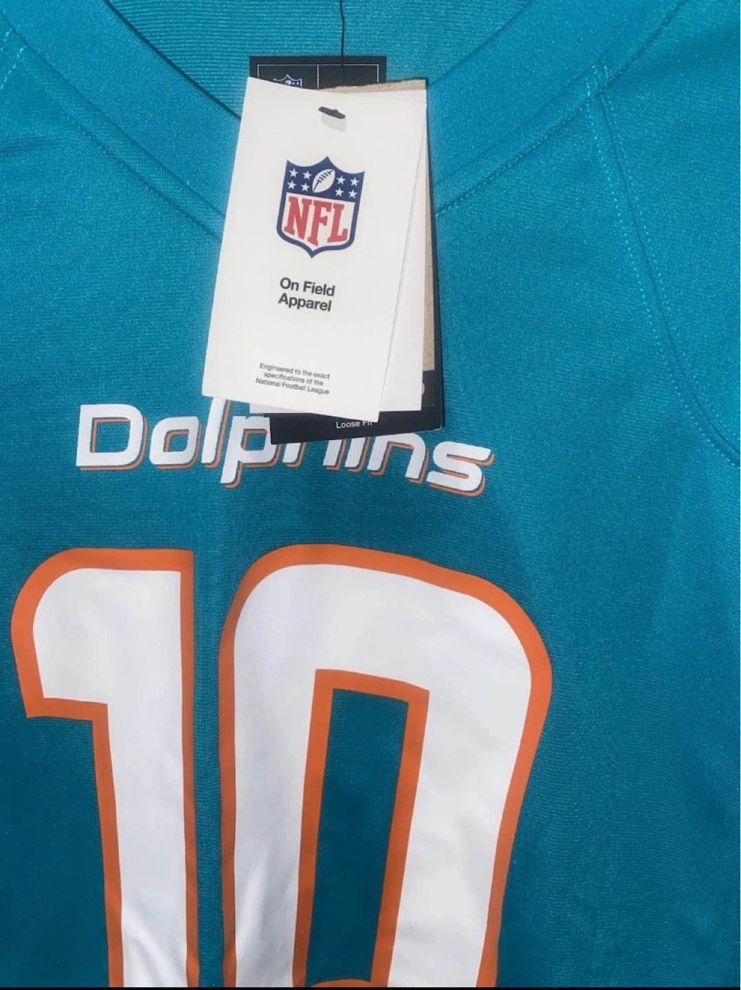 Miami Dolphins NFL Jersey Size XL Tyreek Hill - photo 3