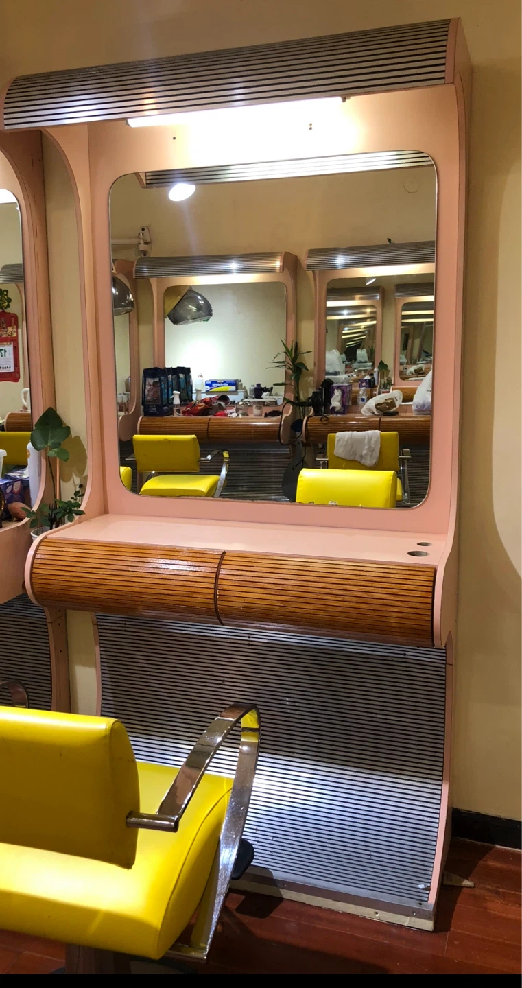 Styling Station with Mirror and drawers