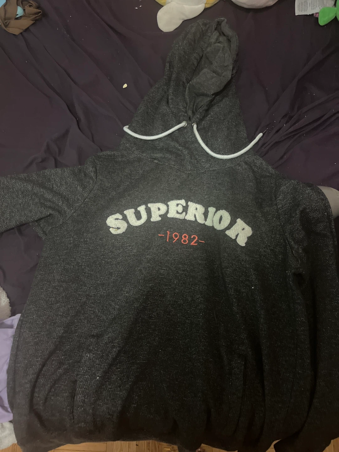 Superior 1982 Grey Hoodie