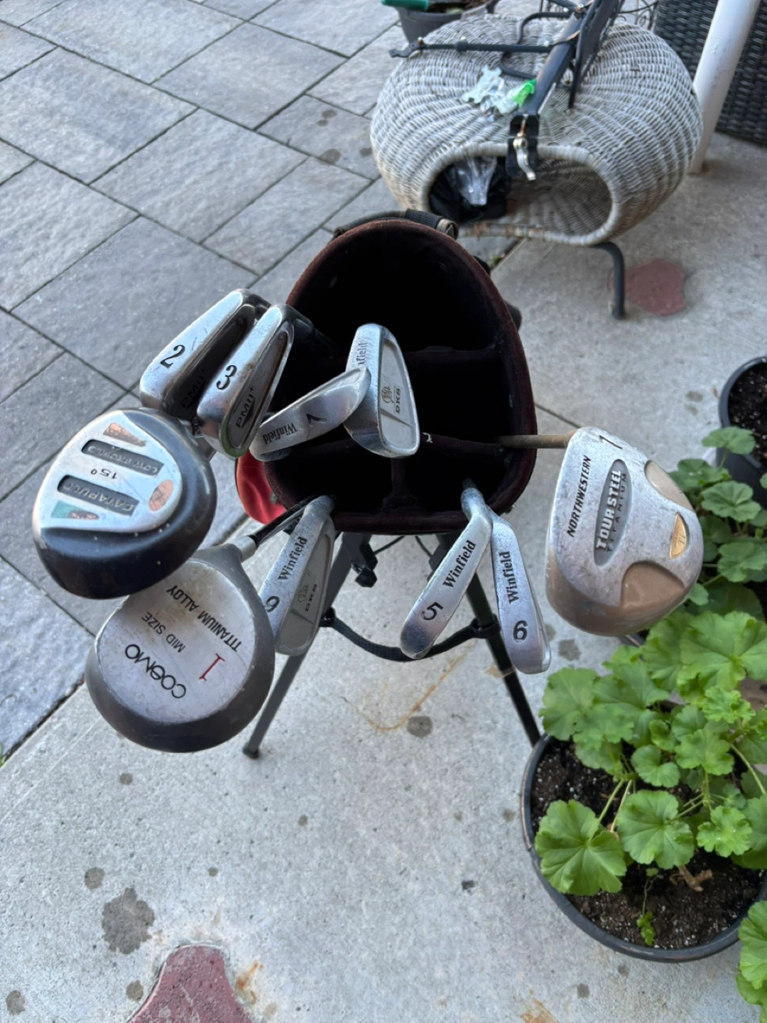 Golf Club Set with Bag