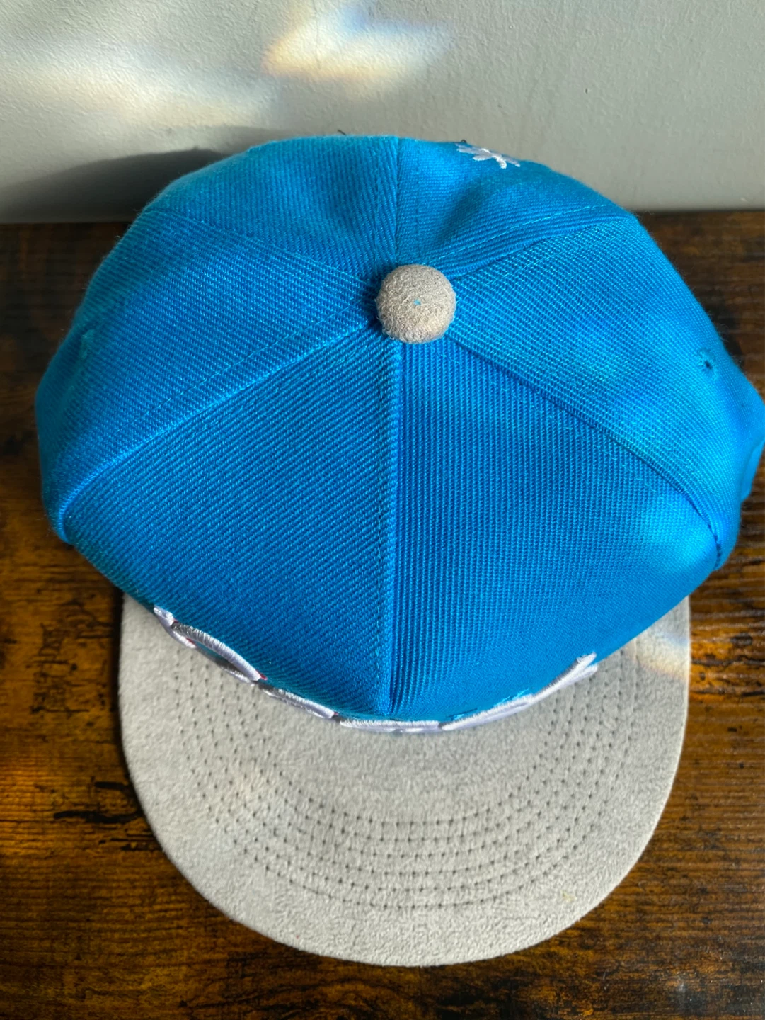 South Breeze Blue and Grey Snapback Hat - photo 2