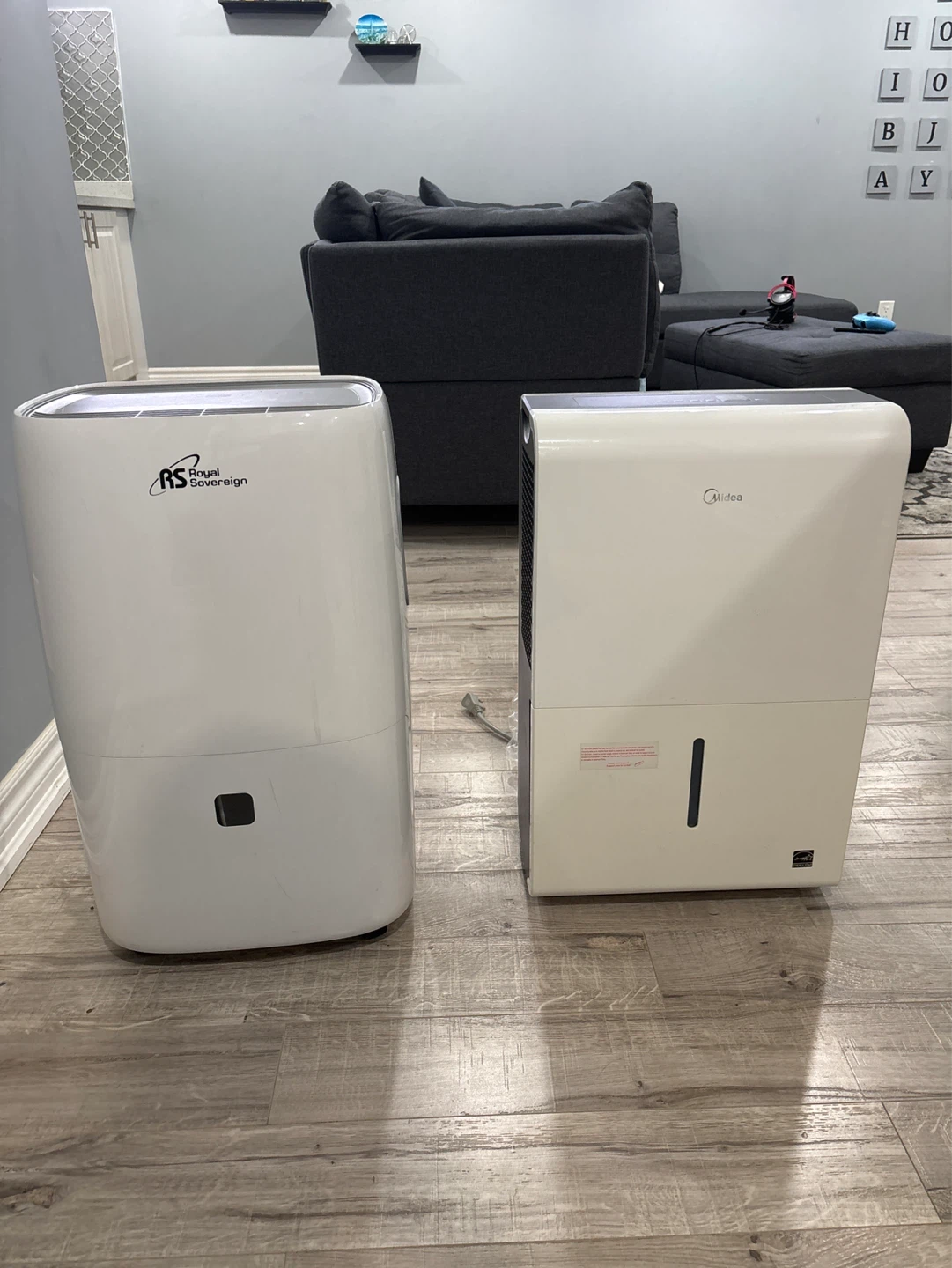 Two Dehumidifiers: Royal Sovereign and Midea - photo 3