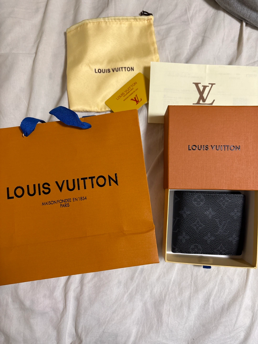 Louis Vuitton Wallet with Box and Dust Bag