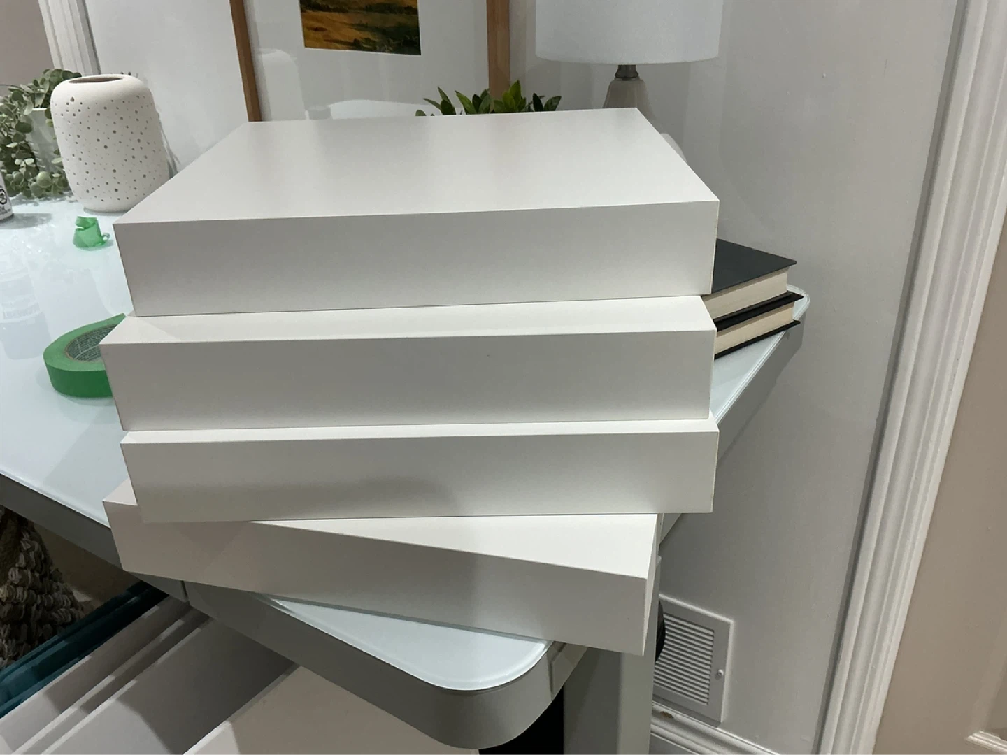 IKEA LACK White Wall Shelf. $5 EACH