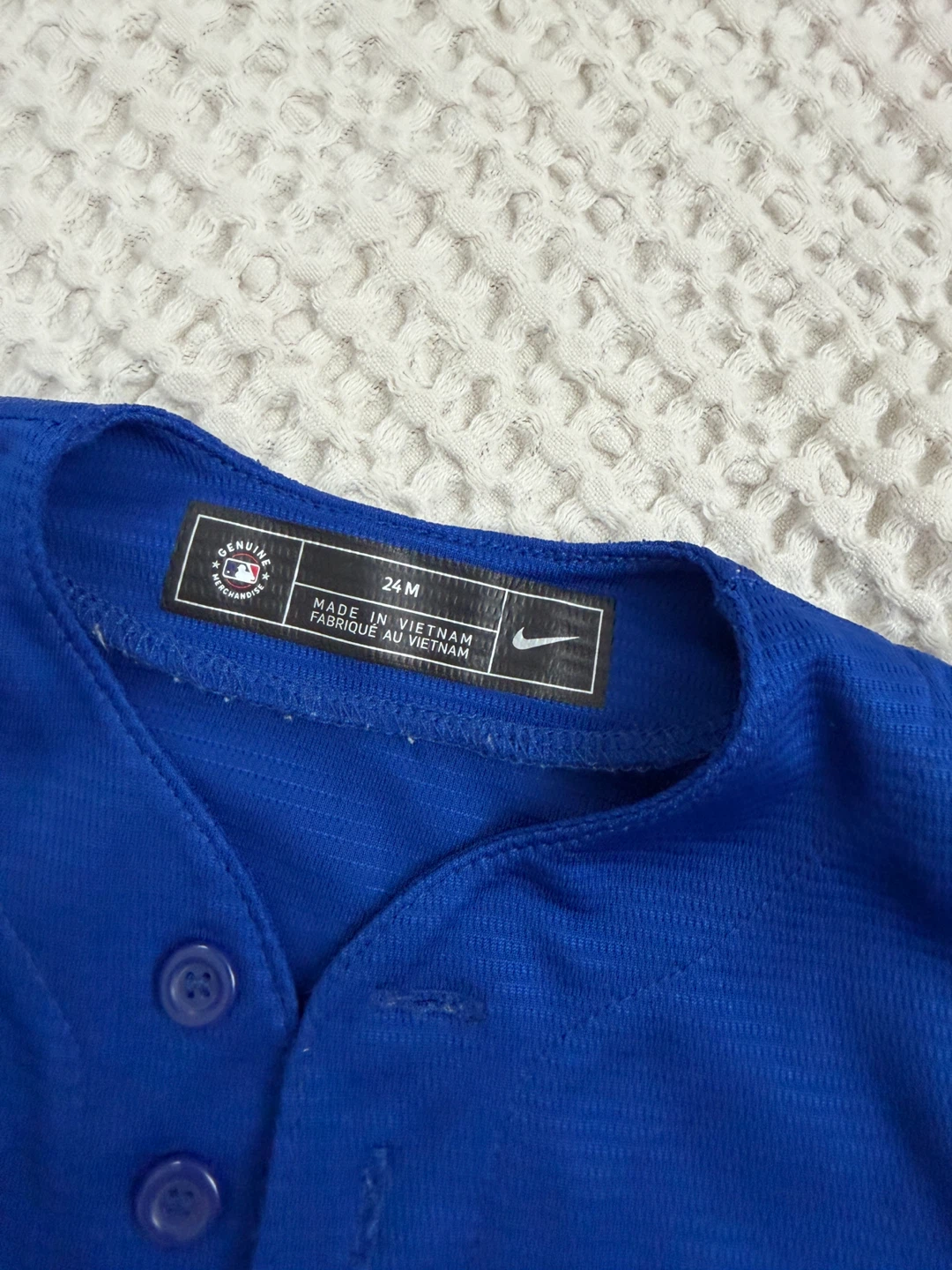 Nike Baby Toronto Blue Jays Springer Jersey blue 24 month - photo 3