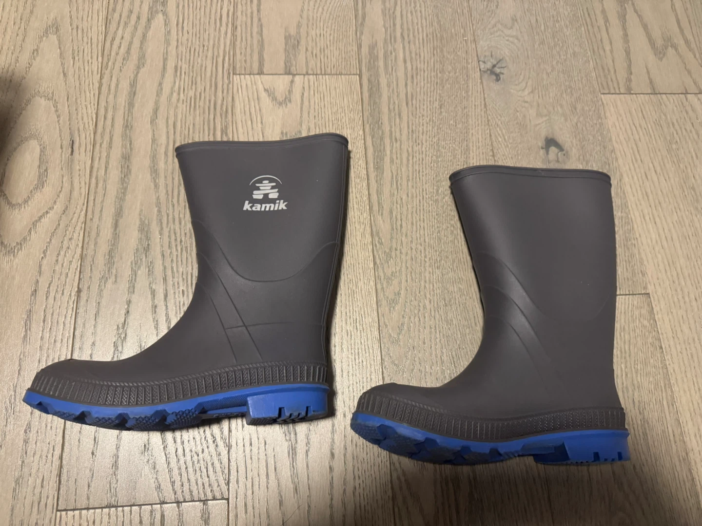 Kamik Stomp Children's Boots - Charcoal/Blue, Size EU 32