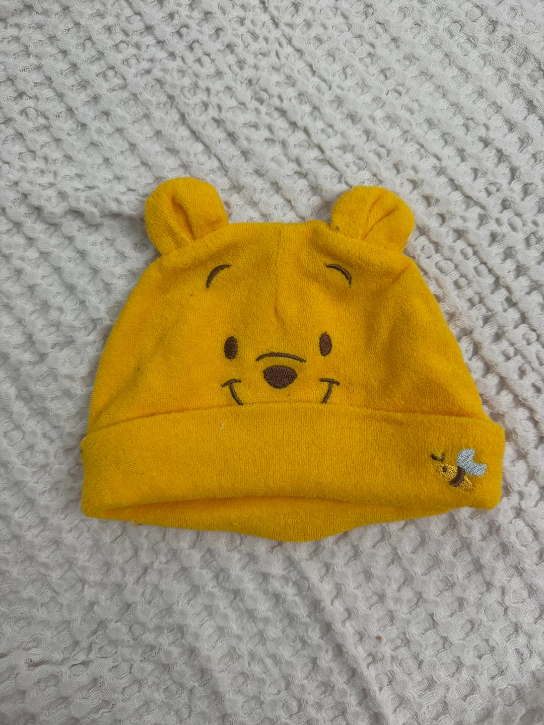 Baby Disney Mickey & Winnie the Pooh Hats 0-3 Months - photo 4
