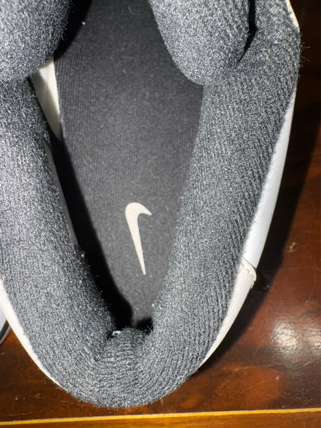 Nike White High-Top Sneakers - Size 13 - photo 4