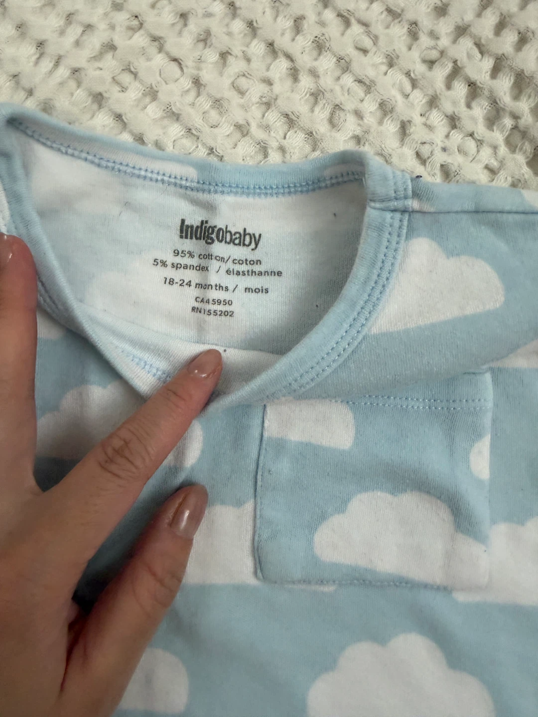Indigo baby Cloud Print T-Shirt - 18-24 Months - photo 2
