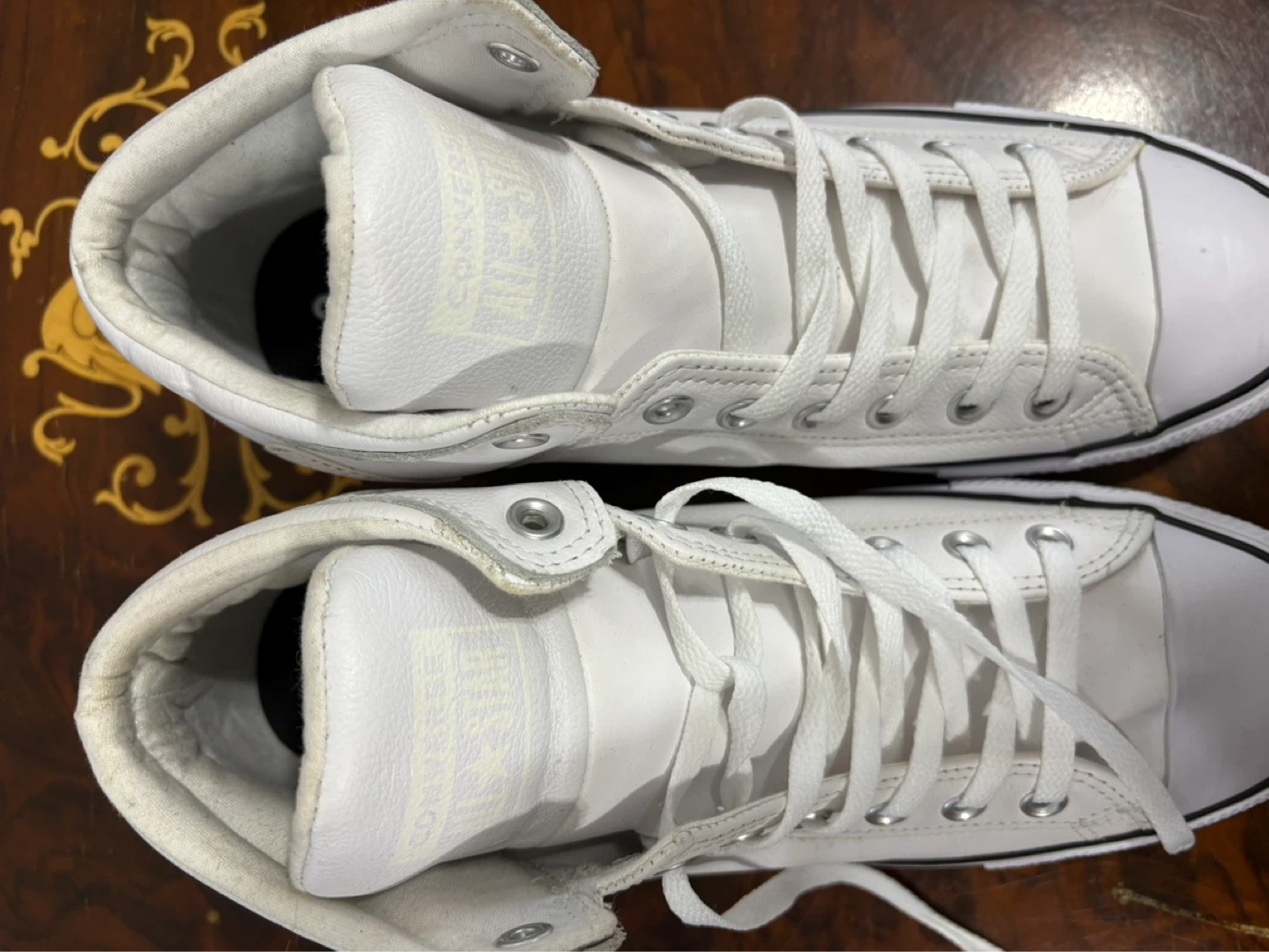 Converse Chuck Taylor All Star Mid Top Sneakers - White - photo 3
