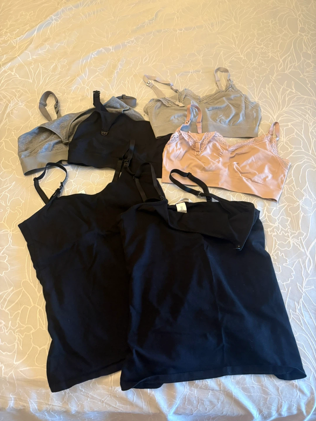 Nursing Camisoles and Bras