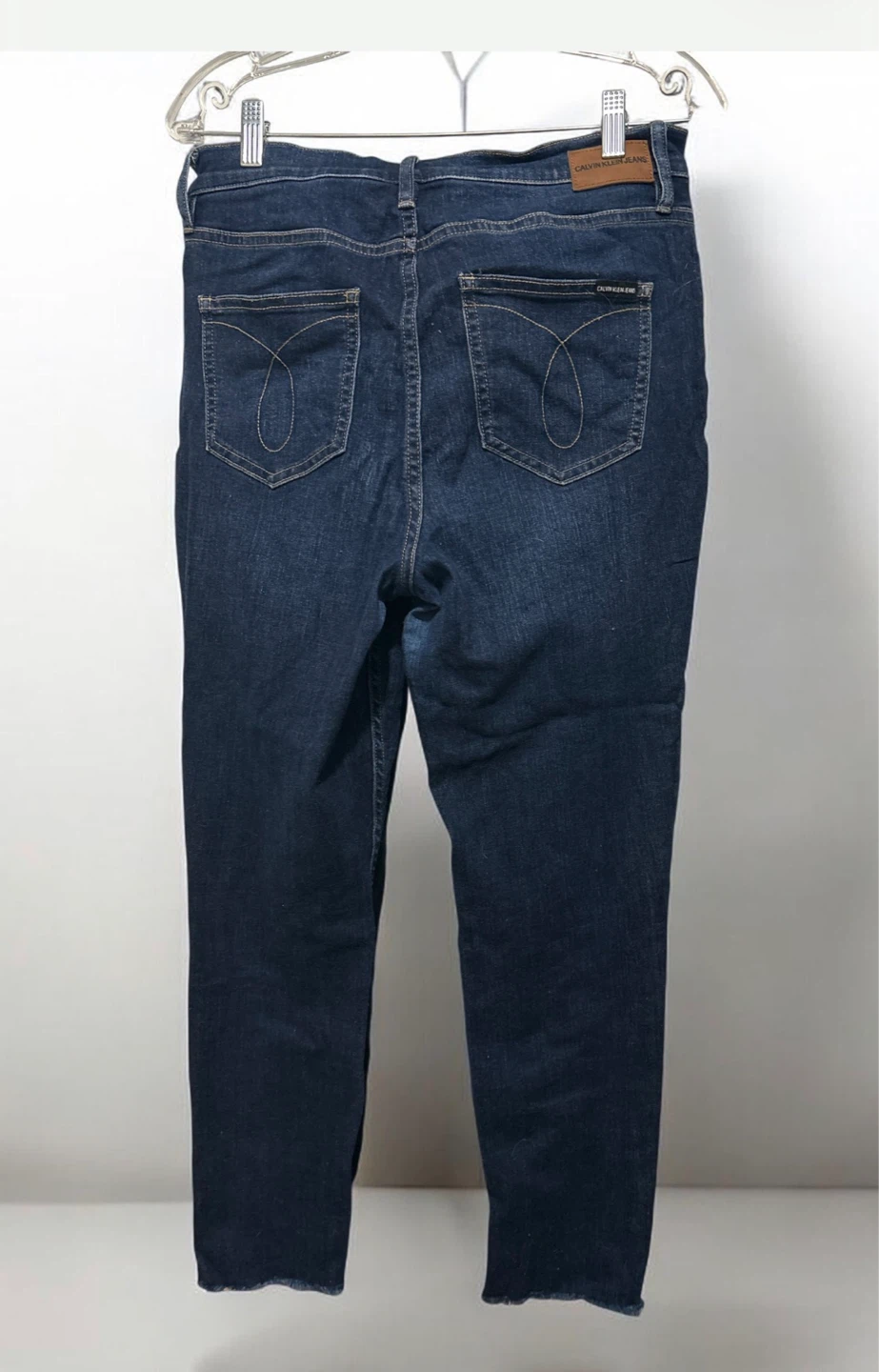 Calvin Klein Jeans Women's Blue Button-Fly Denim Jeans Size 30 - photo 2