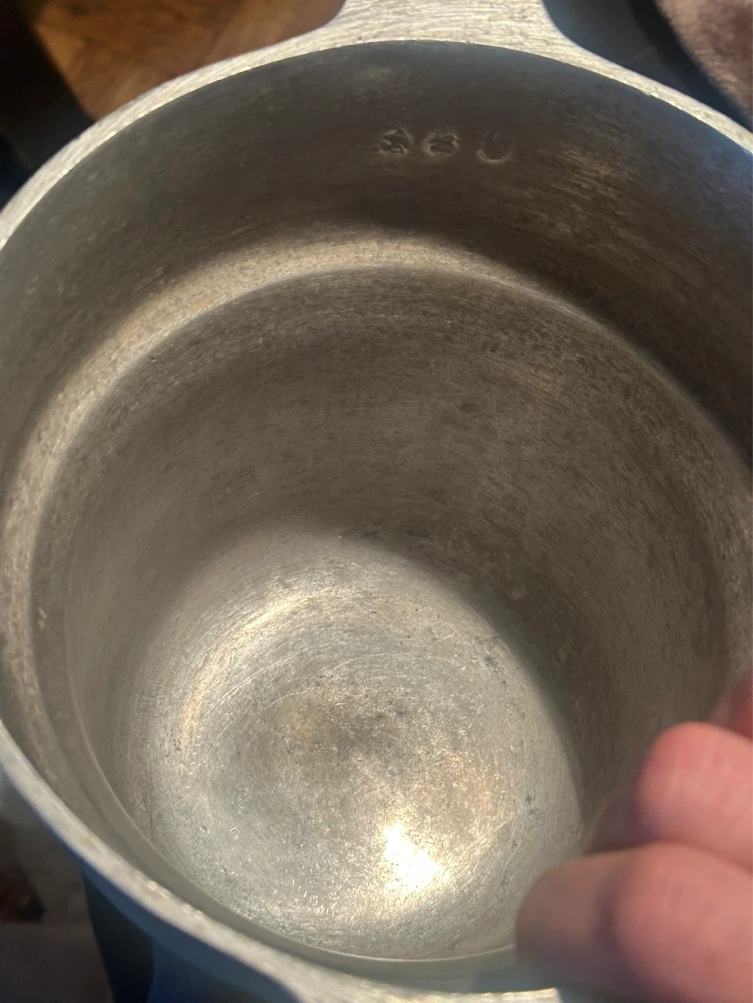 Rare Canadian National Rail genuine Super health double boiler - photo 5