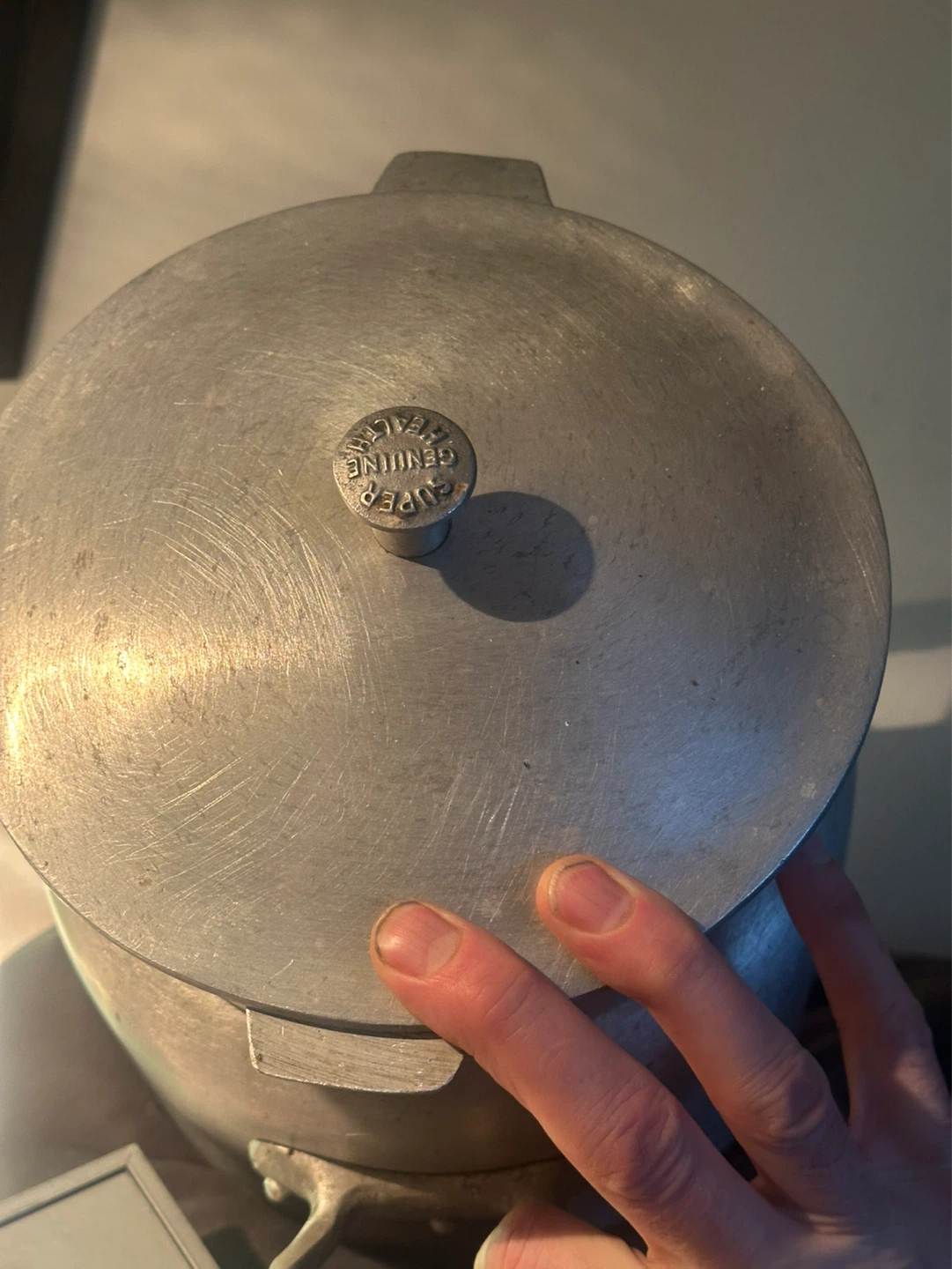 Rare Canadian National Rail genuine Super health double boiler - photo 4