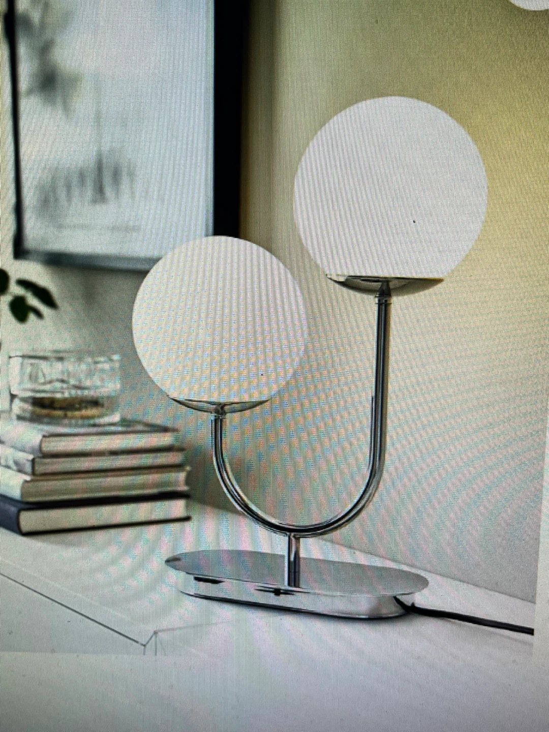Double Globe Table Lamp