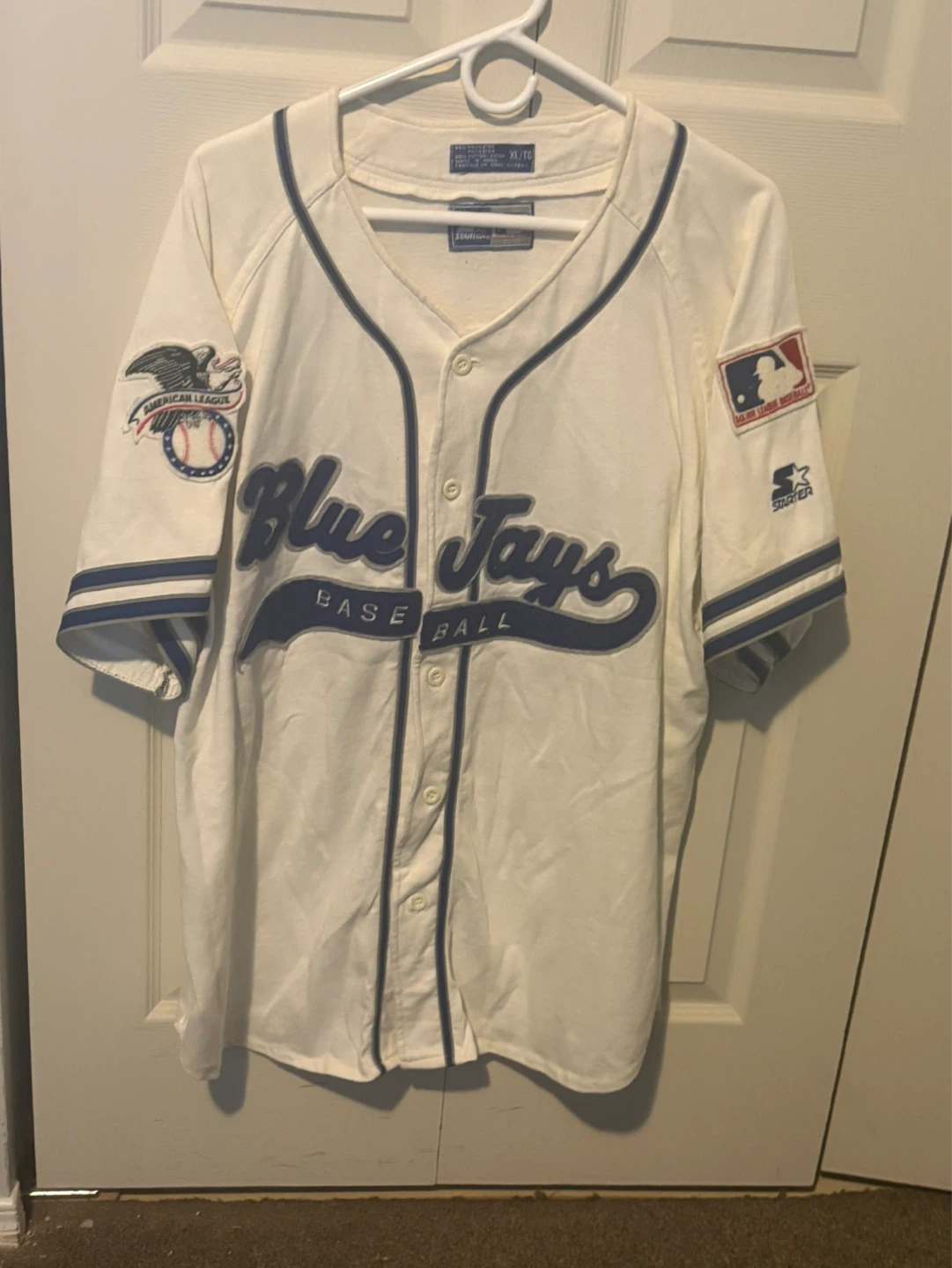 Starter Toronto Blue Jays Baseball Jersey Size XL