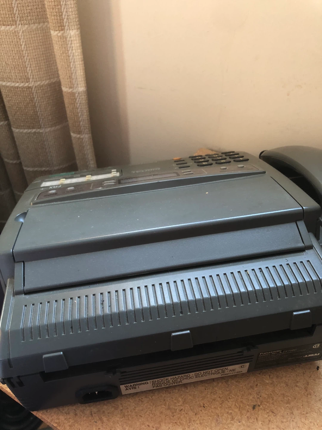 Panasonic KX-F750C Fax Machine with Answering System - photo 4